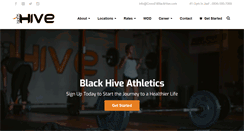 Desktop Screenshot of blackhiveathletics.com